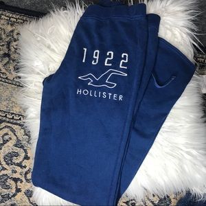 Hollister pants (navy color) sweats